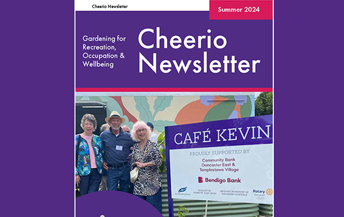 Cheerio Newsletter Summer Edition 2024